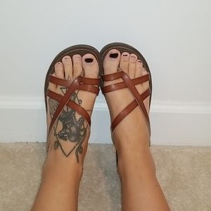 Strappy Leather Sandles